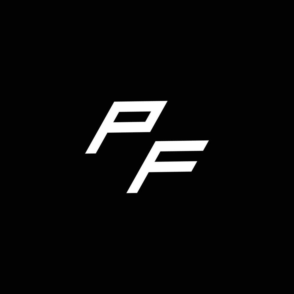 ph logo monogram met omhoog naar naar beneden stijl modern ontwerp sjabloon vector