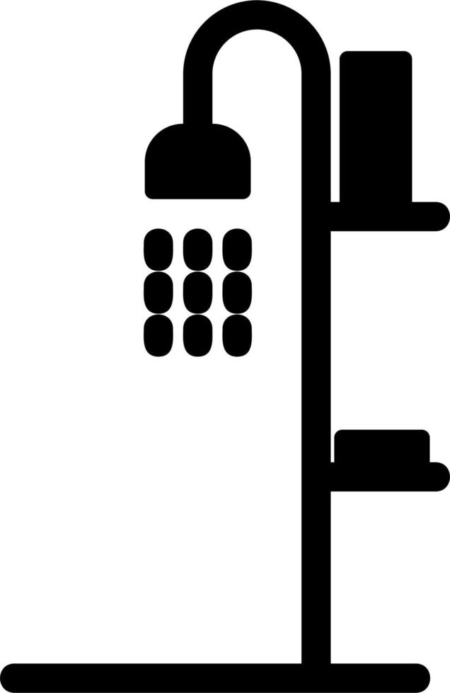 douche vector pictogram