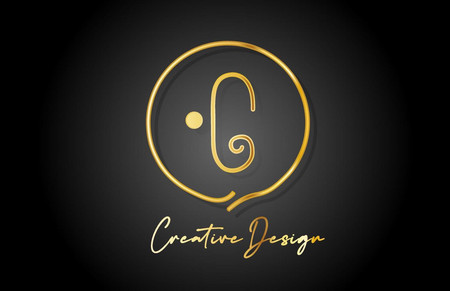 g goud geel alfabet brief logo icoon ontwerp met luxe wijnoogst stijl. gouden creatief sjabloon voor bedrijf en bedrijf vector