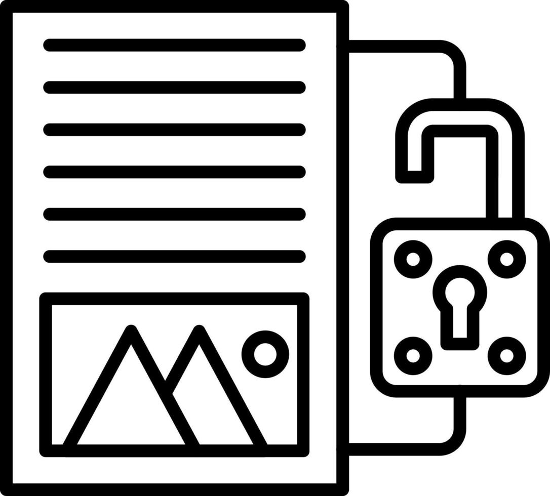 openbaarmaking icoon stijl vector