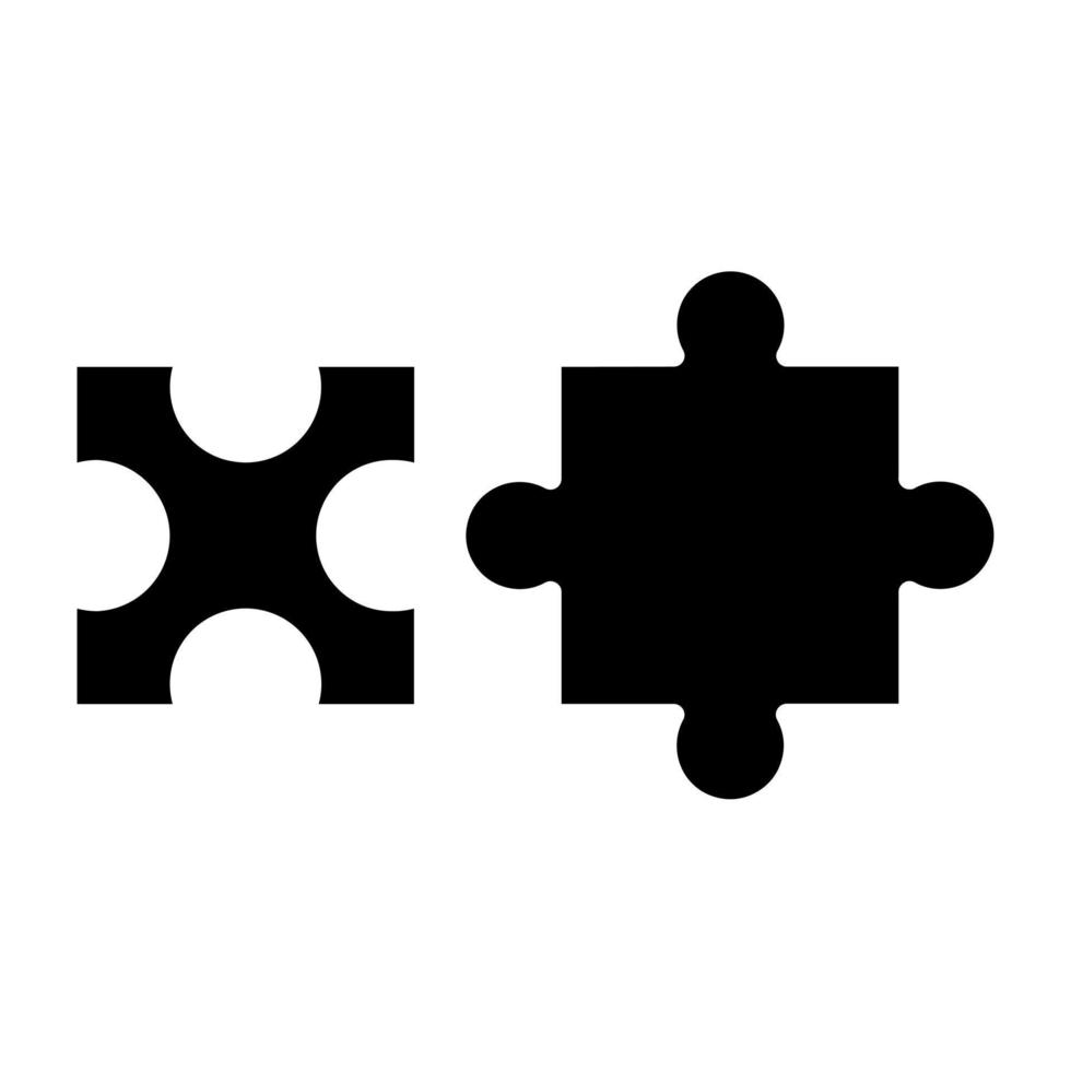 10048 - puzzel stuk.eps vector