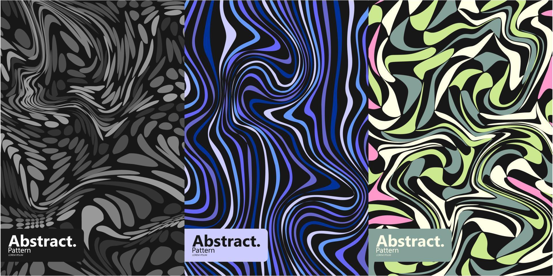abstract knal kunst patroon marmeren elementen vector