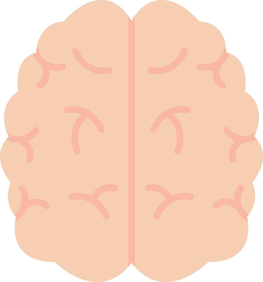 hersenen vector pictogram