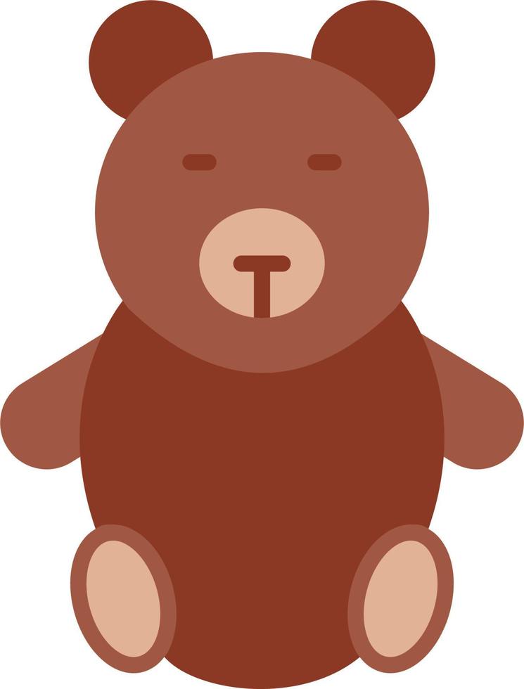 teddy beer vector icoon