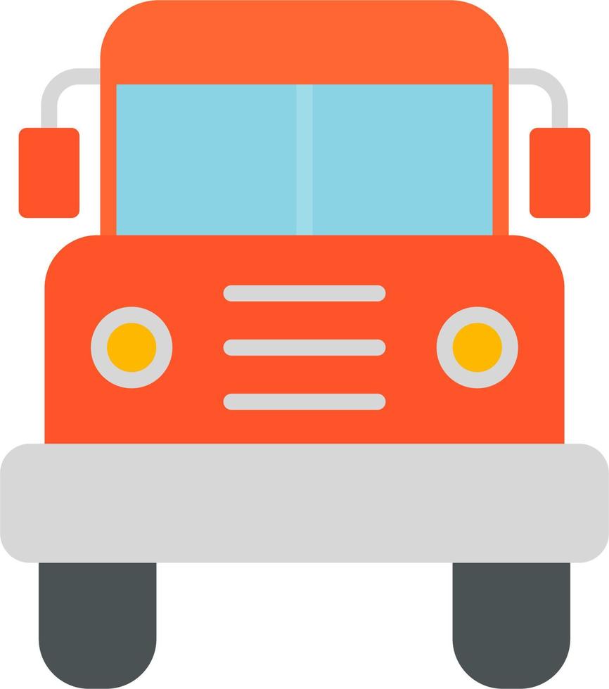 schoolbus vector pictogram