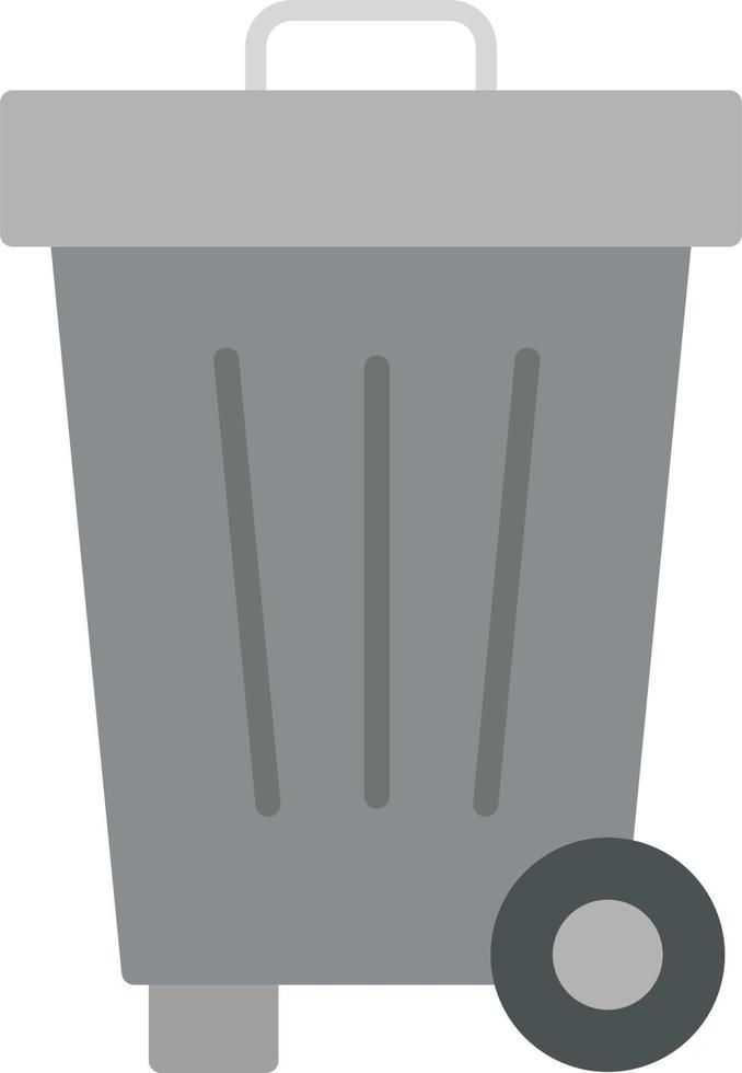 prullenbak vector pictogram