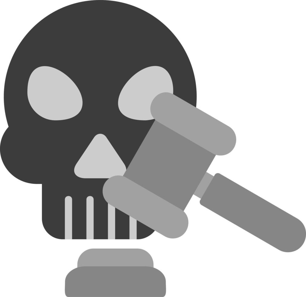 dood straf vector icoon