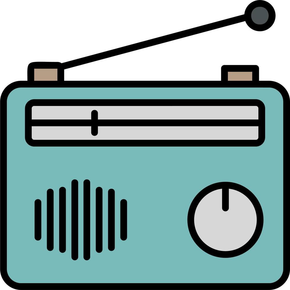 radio vector pictogram