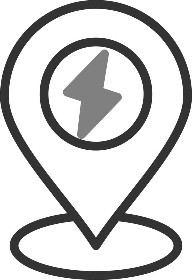 pin punt vector icoon