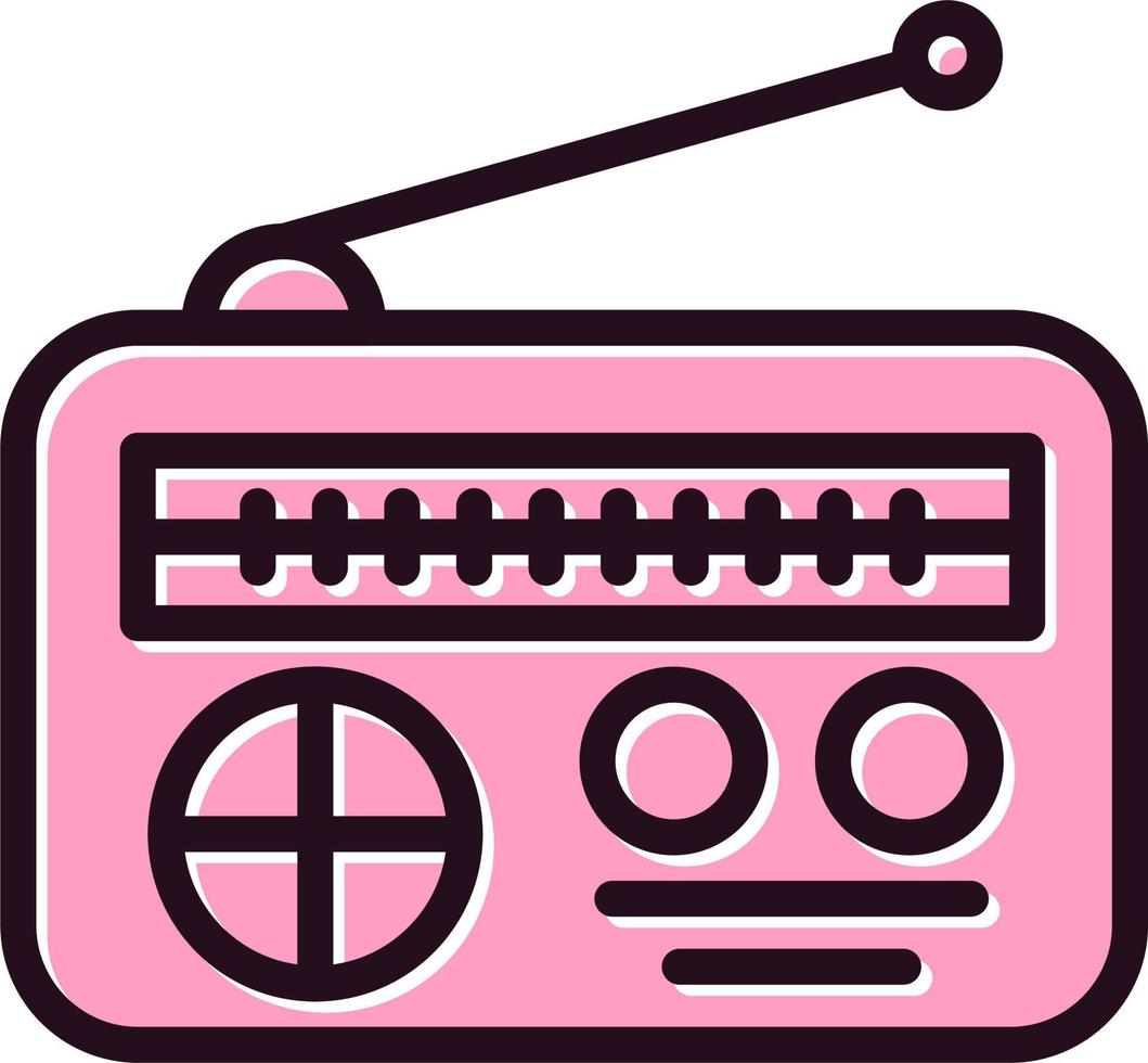 radio vector pictogram