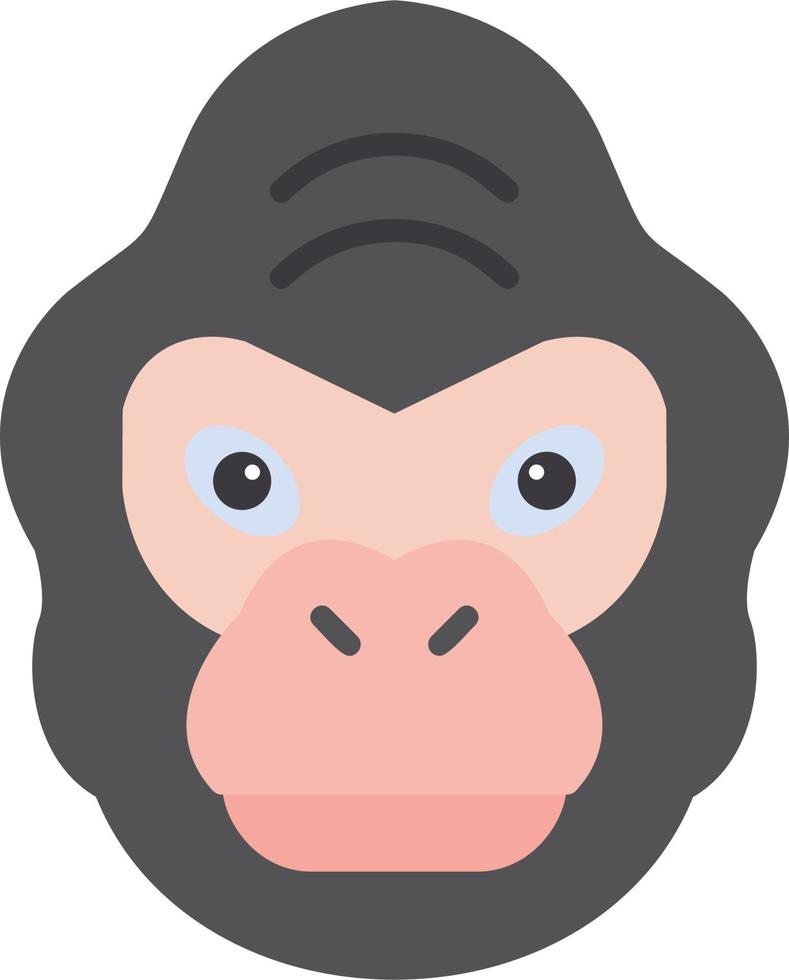 gorilla vector icoon