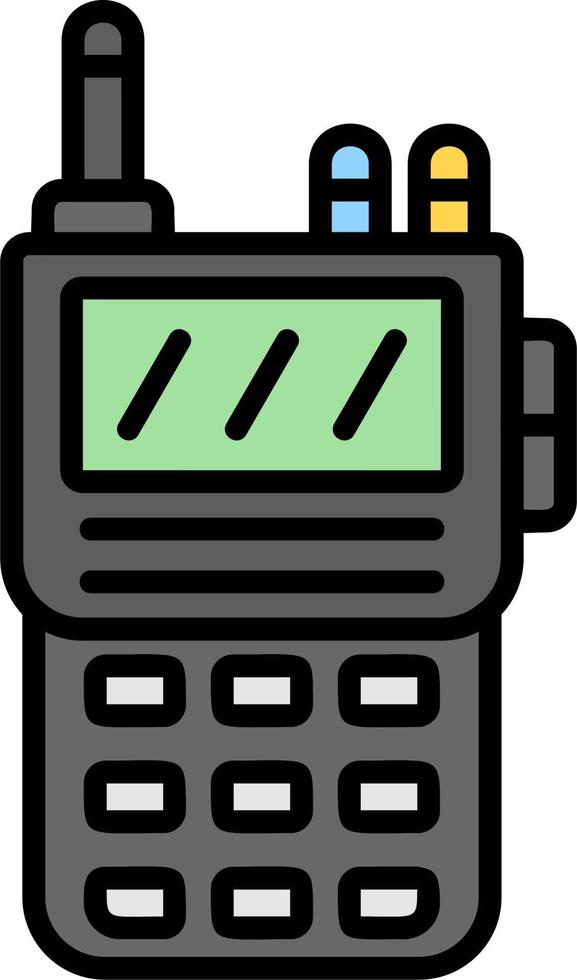 walkie talkie vector icoon