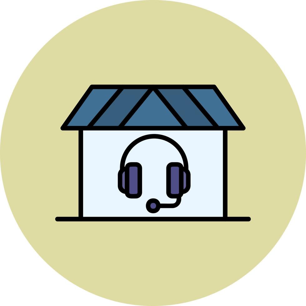 callcenter vector pictogram