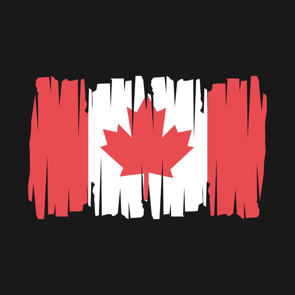 Canada vlag vector illustratie