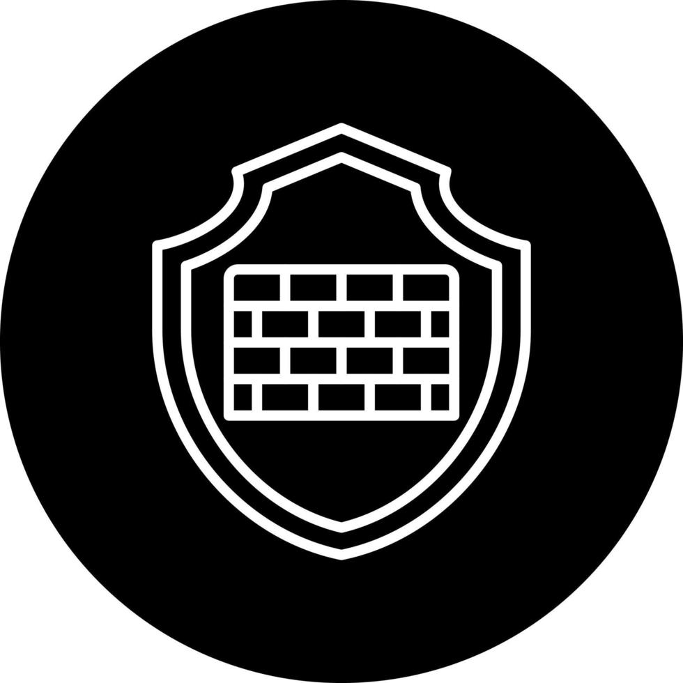 defensief muur vector icoon
