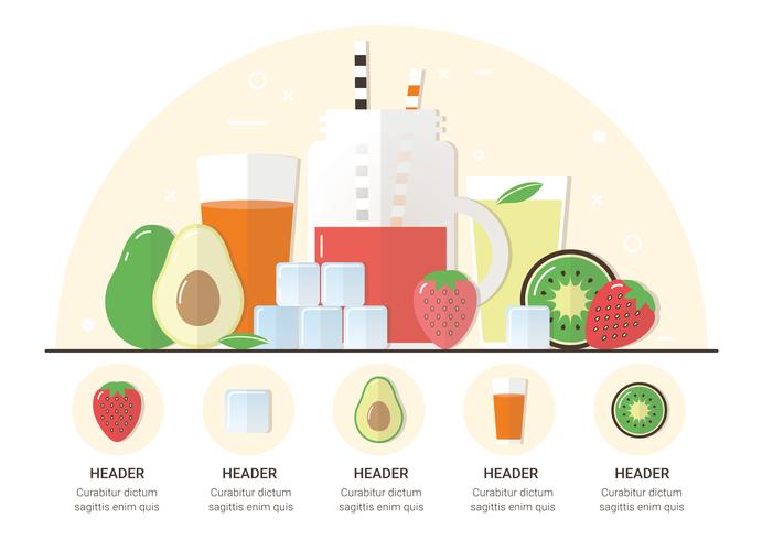 Vector Grote verzameling van groenten en fruit