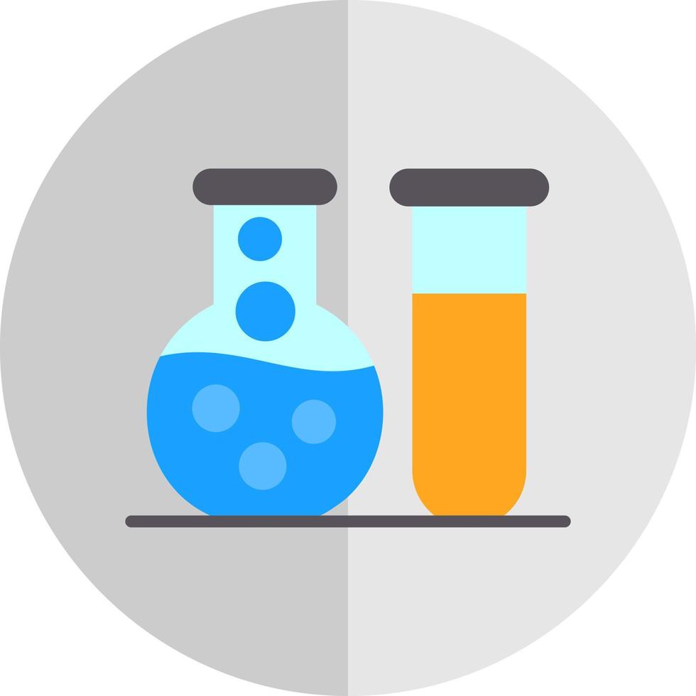 chemisch laboratorium vector icoon ontwerp