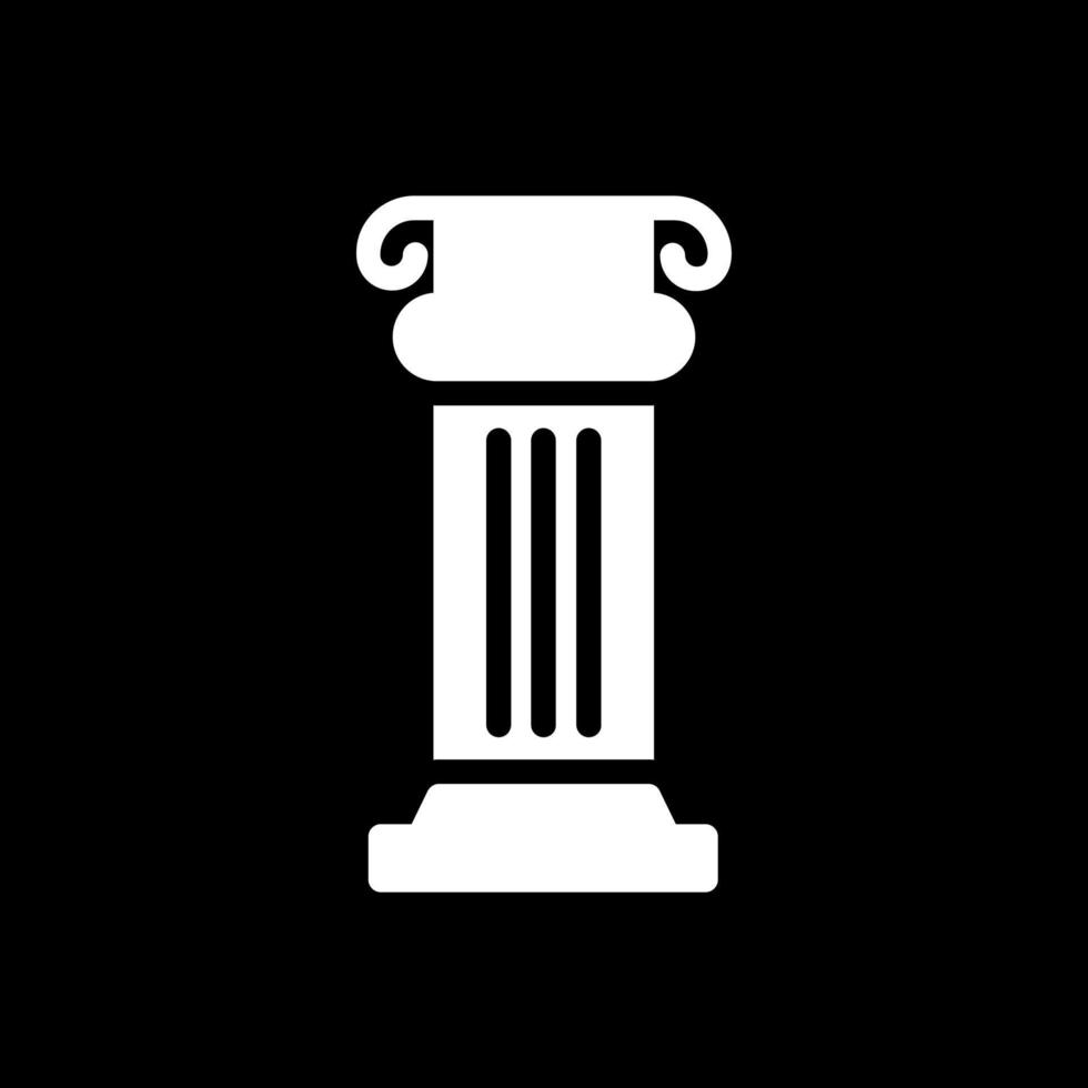 kolommen vector icoon ontwerp