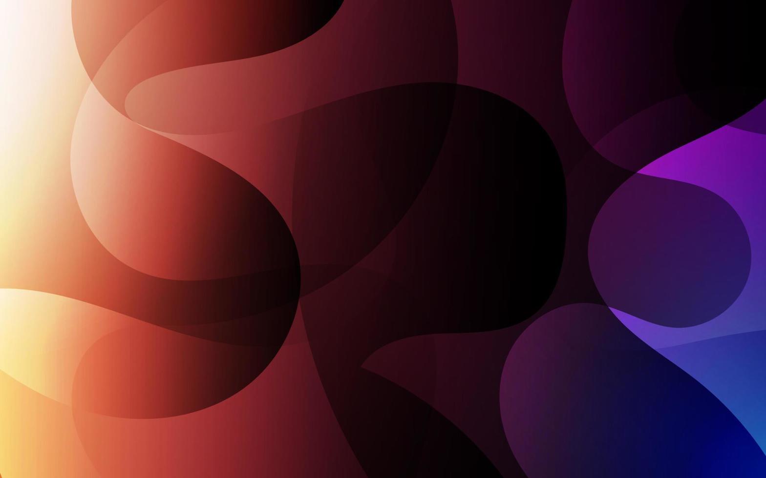 abstract donker Purper vloeistof helling kleur golvend meetkundig vorm illustratie achtergrond. eps10 vector