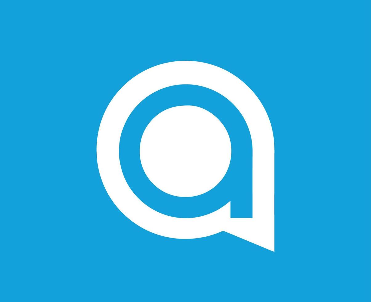 alcatel logo merk telefoon mobiel symbool wit ontwerp vector illustratie met blauw achtergrond