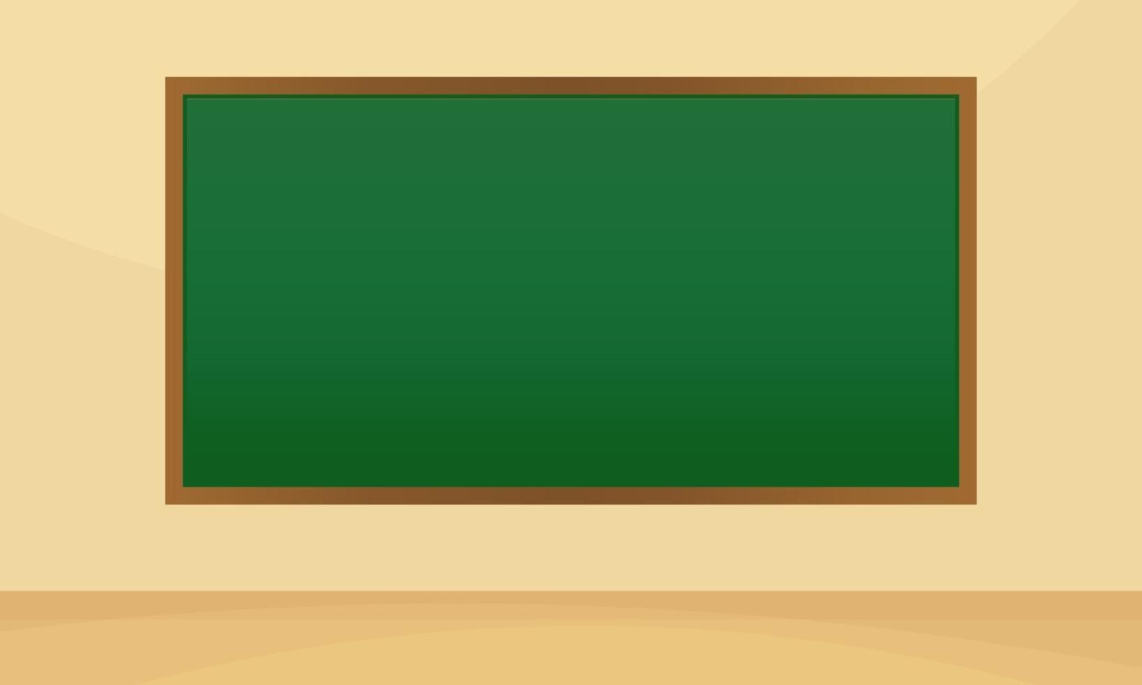 groene school schoolbord achtergrond vector
