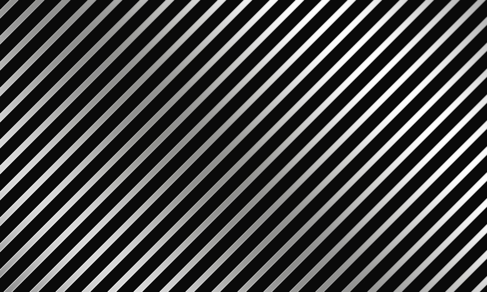 zwarte en zilveren strepen achtergrond vector