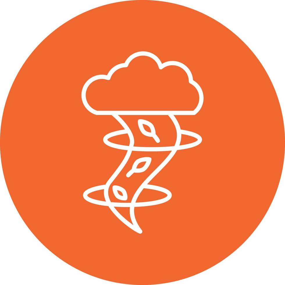 tornado vector pictogram