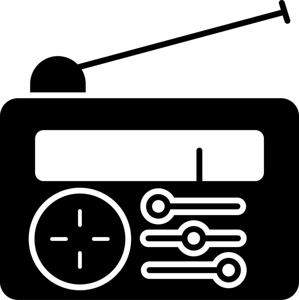 radio vector pictogram