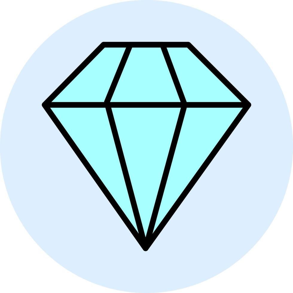 diamant vector pictogram