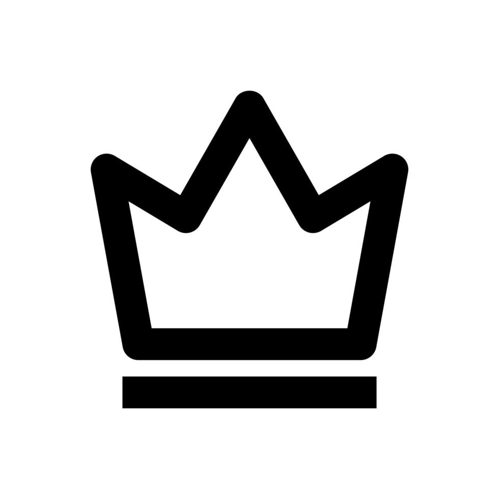 kroon icoon voor uw website ontwerp, logo, app, ui. vector