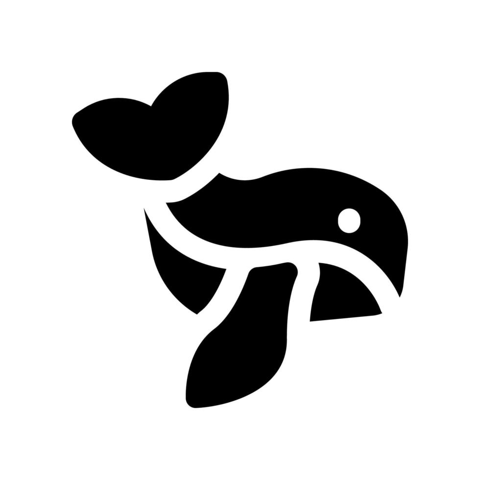 walvis icoon voor uw website ontwerp, logo, app, ui. vector