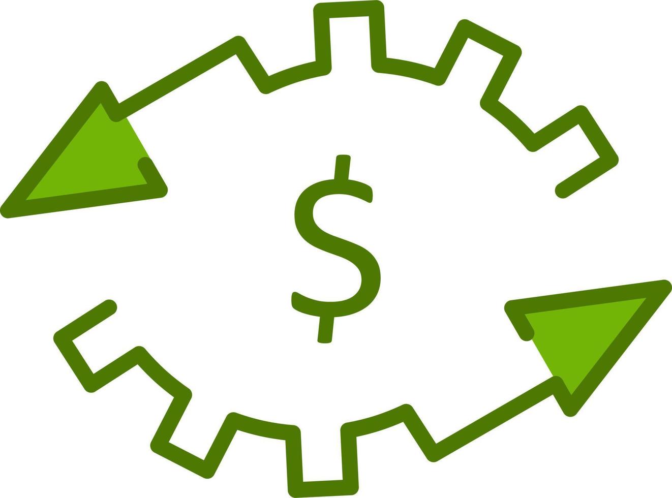 cashflow vector icon