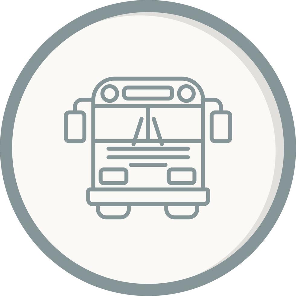 schoolbus vector pictogram