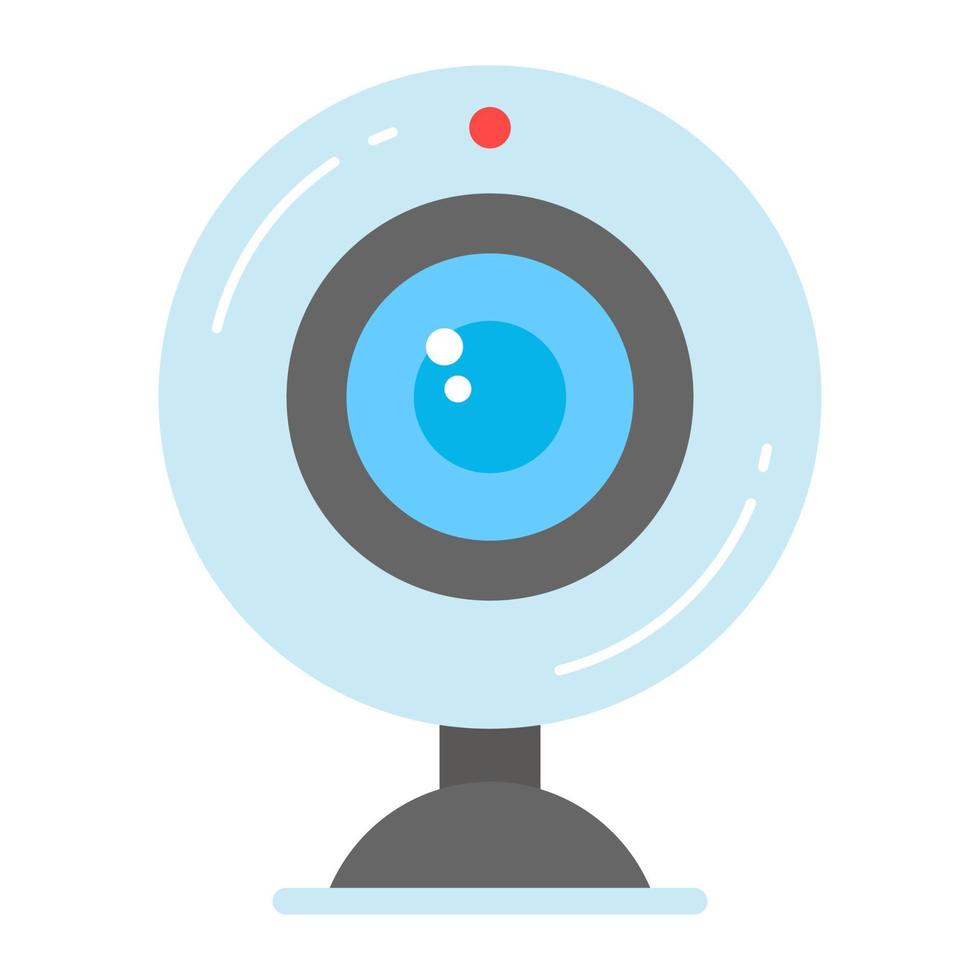 webcam vector ontwerp in modern stijl, gemakkelijk naar gebruik icoon