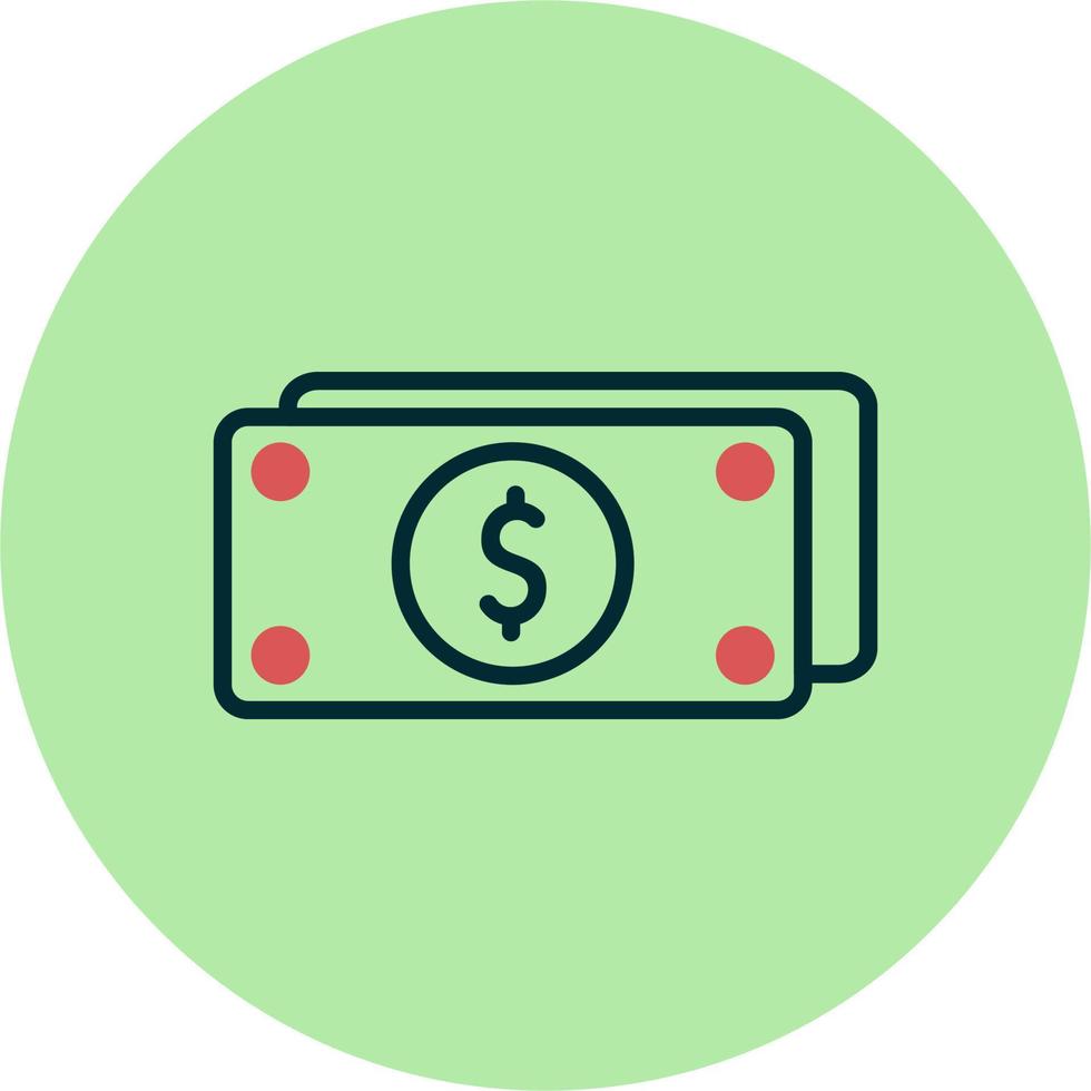 geld vector pictogram