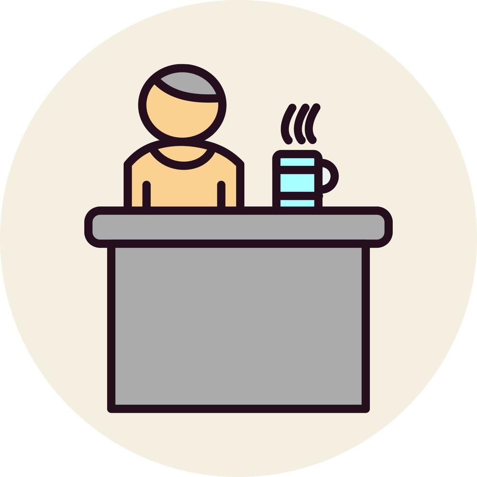 bureau vector pictogram