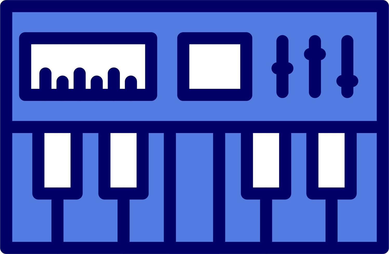 synthesizer vector icoon