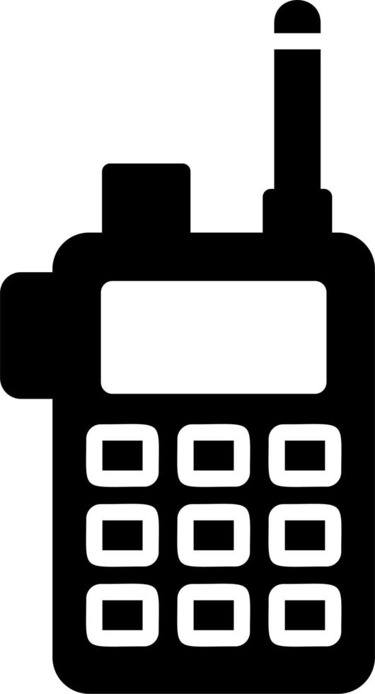 walkie talkie vector icoon