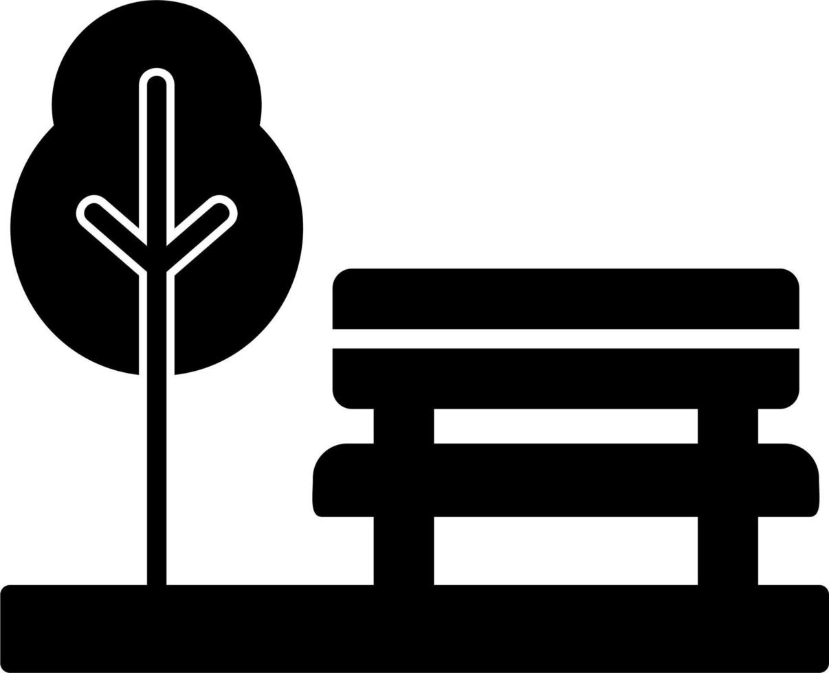 park vector pictogram