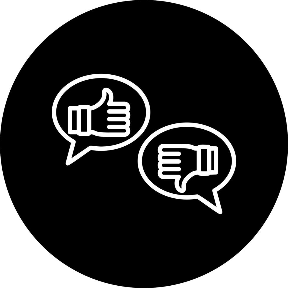 feedback vector pictogram