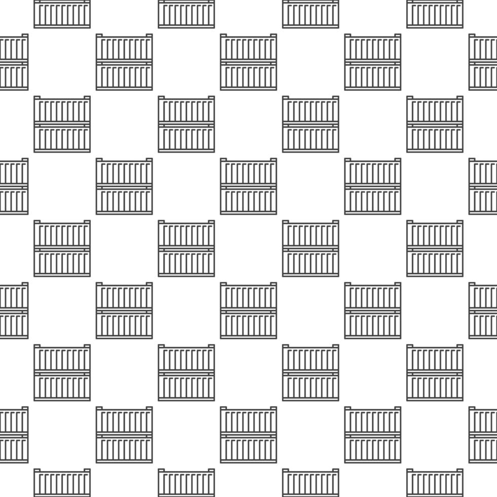 paar- van Verzending containers vector levering concept lijn naadloos patroon