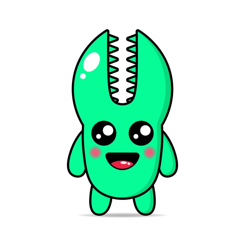 schattig illustratie monsters ontwerp mascotte kawaii vector