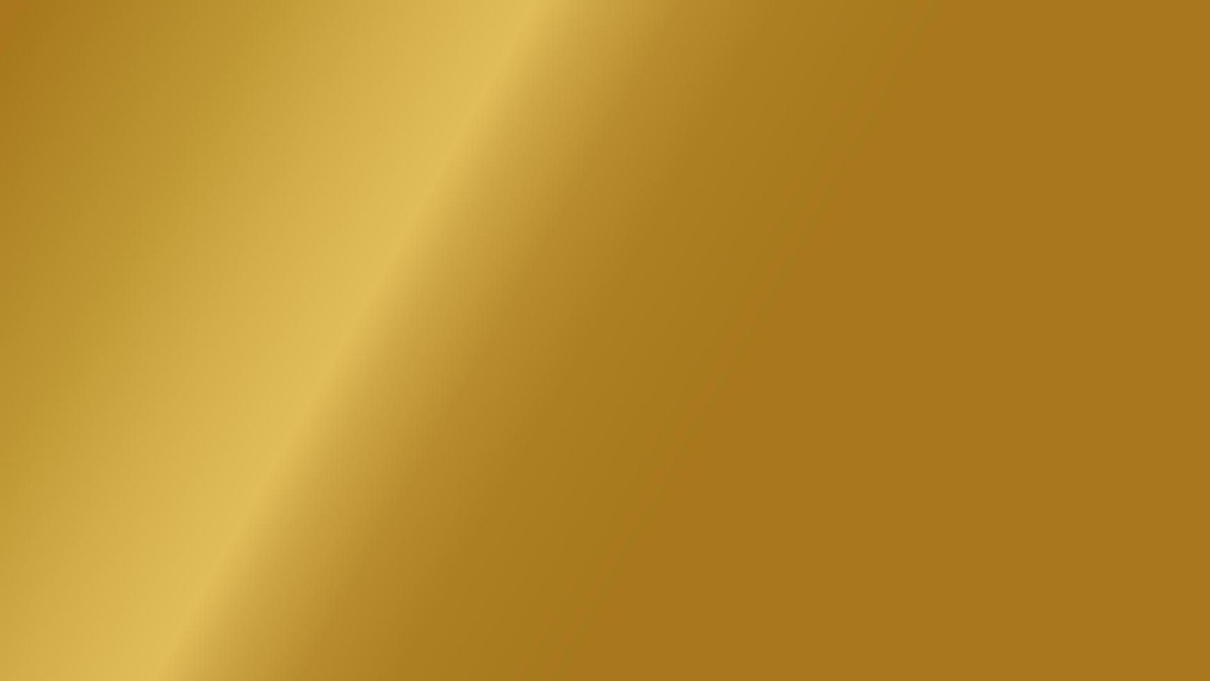 goud helling kleur achtergrond. glimmend metalen structuur met glad oppervlakte voor grafisch ontwerp element vector