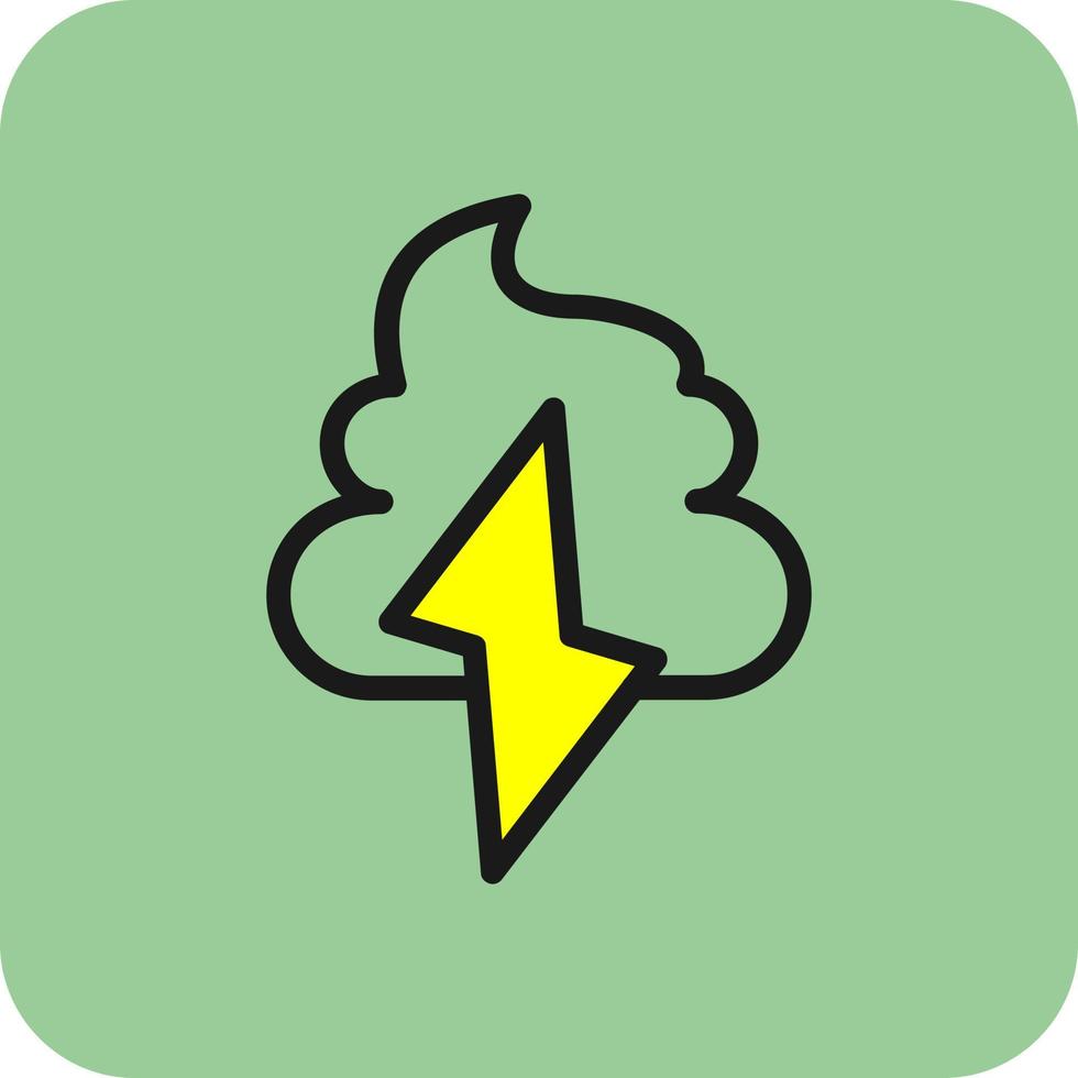 poep storm vector icoon ontwerp