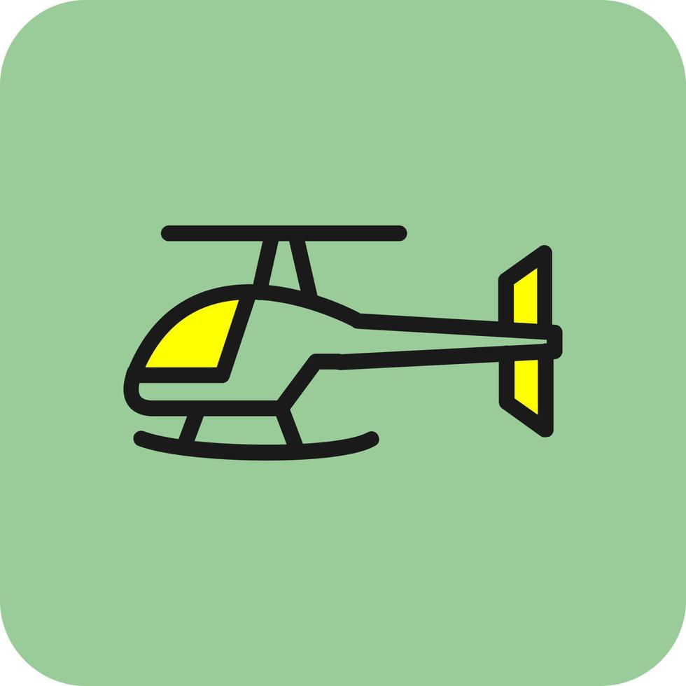 helikopter vector icoon ontwerp