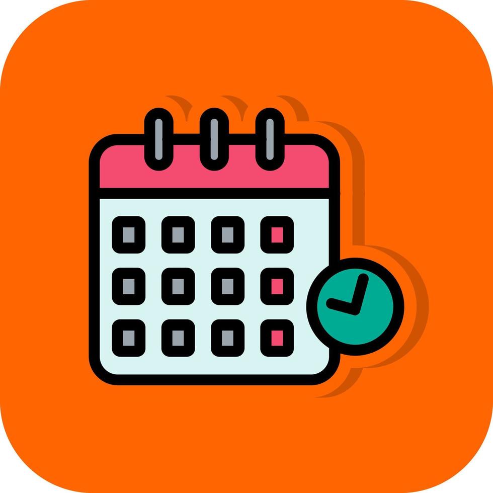 kalender keer vector icoon ontwerp