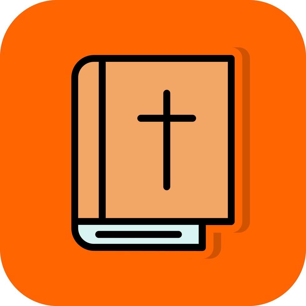 Bijbel vector icoon ontwerp
