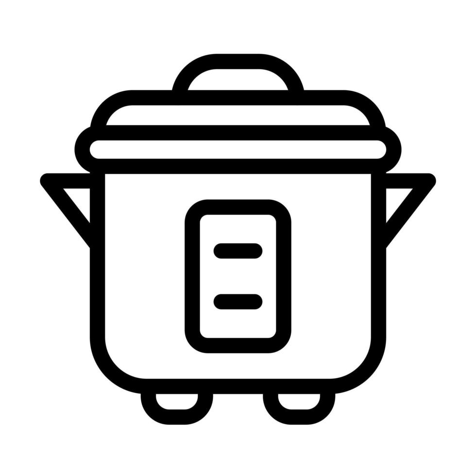 rijst- kookplaat icoon ontwerp vector