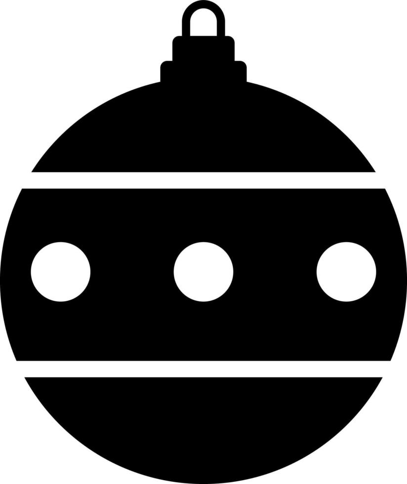 Kerstmis bal icoon, vlak ontwerp het beste vector icoon. vector icoon