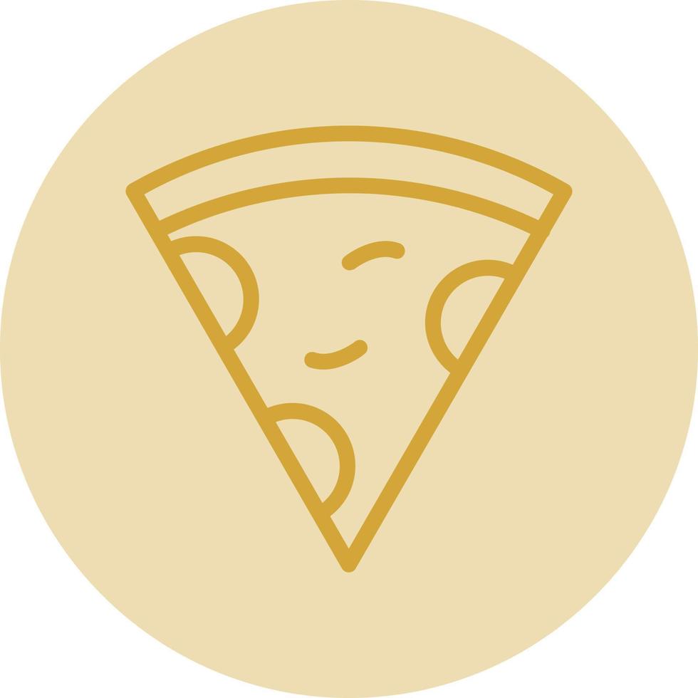 pizza plak vector icoon ontwerp